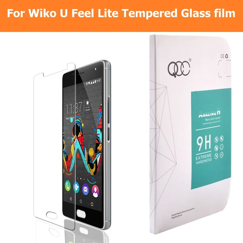 Высококачественная Противоударная пленка из закаленного стекла для Wiko U Feel /Fab