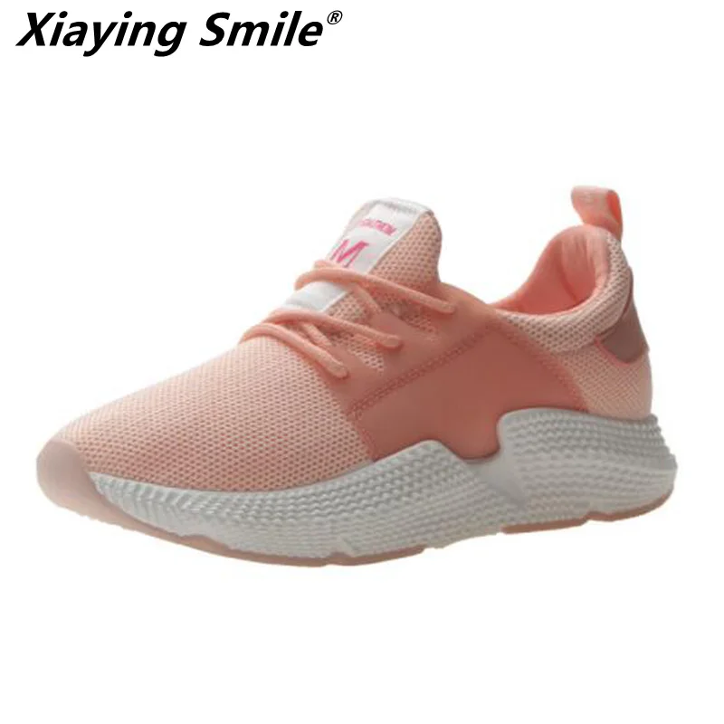 

Xiaying Smile Spring sneakers women running shoes designer outdoor sport shoes girls jogging white color high quality size 35-40