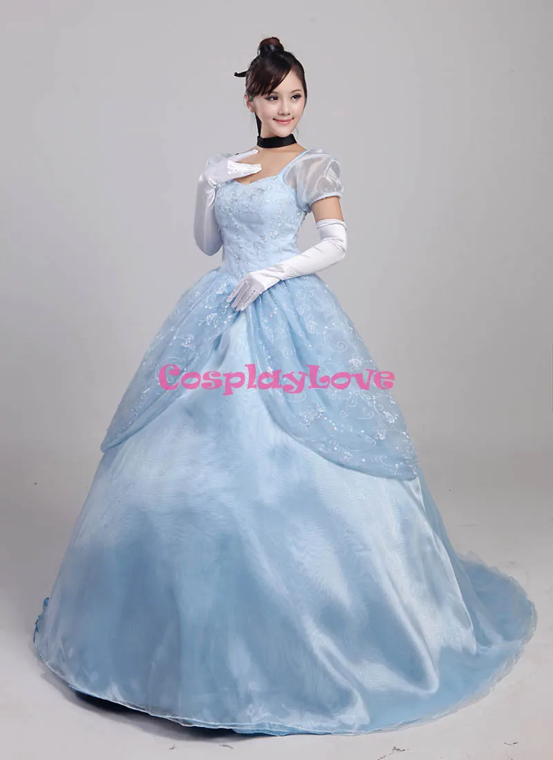 CosplayLove изготовленное на заказ платье Золушки принцессы косплей костюм для