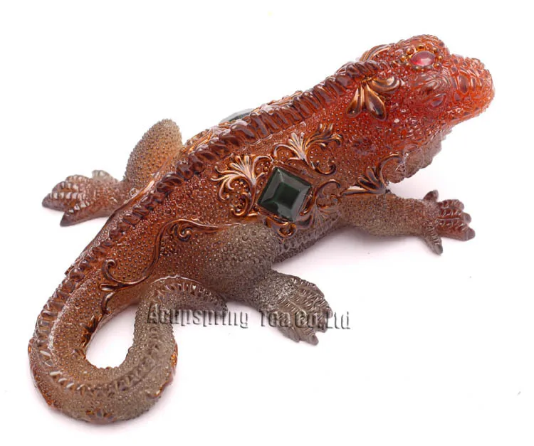 Allochroic талисман желтый хамелеон орнамент чай pet изменит цвет новые подарки S1026B