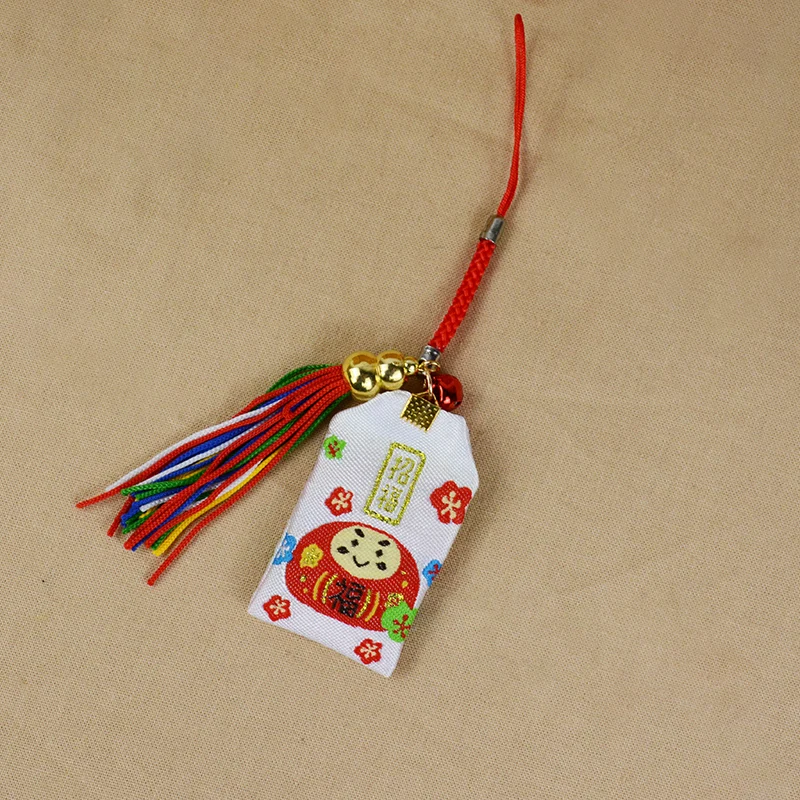 JapaneseFortune DaMo Guard Lucky украшение для телефона подвесная сумка ключей Charm llaveros|Брелоки|