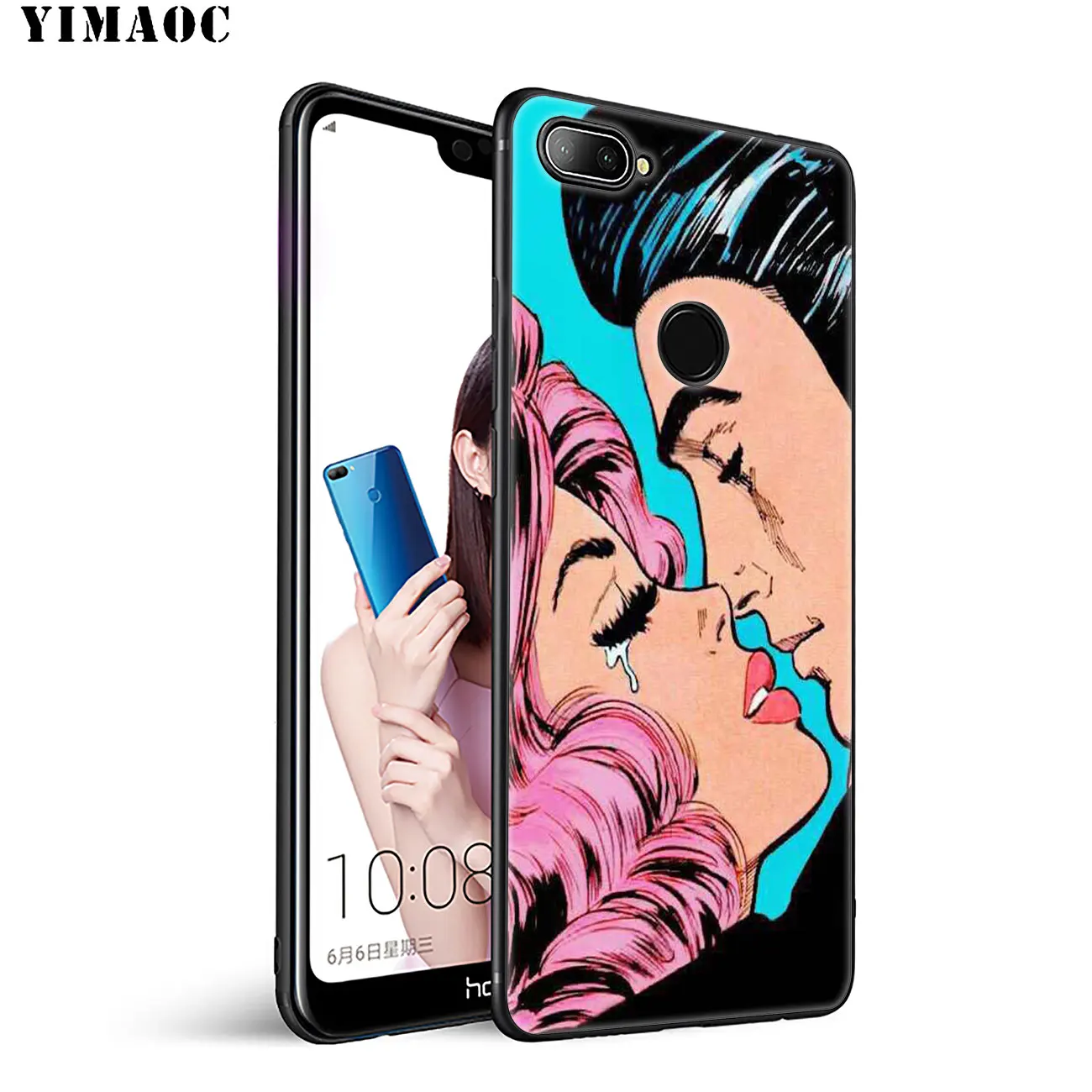 Мягкий чехол для Huawei Honor 20 Pro 8C 8X 8 9 9X 10 Lite 7X 7A Pro|Бамперы| |