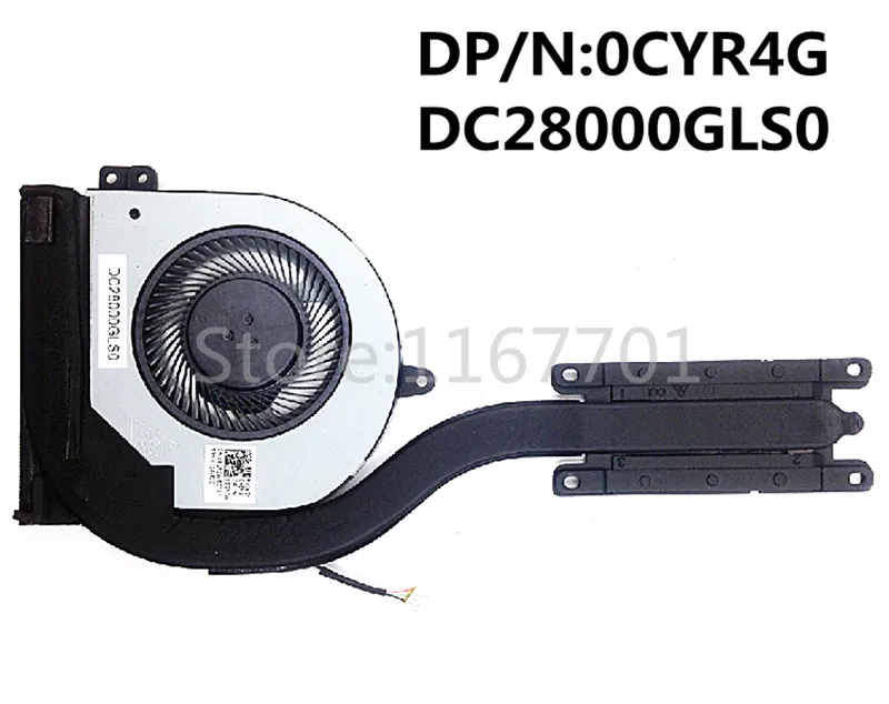 

New Original Laptop/Notebook CPU Cooling Radiator Heatsink&fan for Dell Latitude 5470 E5470 DC28000GLS0 0CYR4G AT1FC0010SL