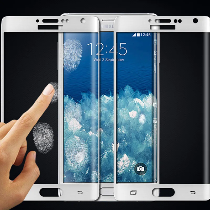 6D полное покрытие закаленное стекло для samsung Galaxy S6 S7 EDGE S8 S9 plus красочное покрытие защита экрана Закаленное стекло пленка