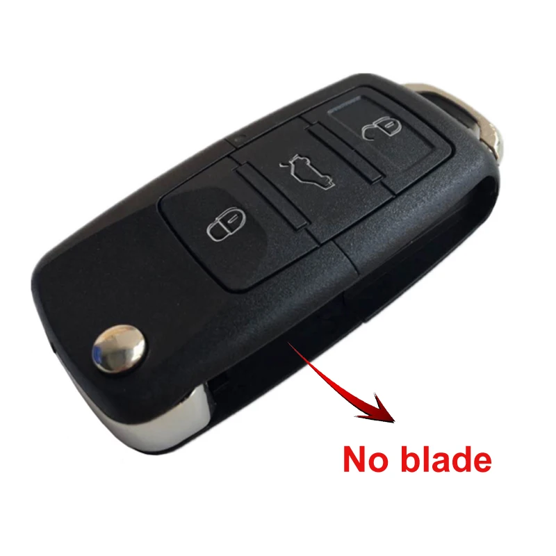 2/3 кнопки для VOLKSWAGEN VW SEAT Altea MK4 Alhambra Arosa Exeo Ibiza Leon откидной складной чехол для автомобильного ключа с дистанционным управлением - Количество кнопок: No blade