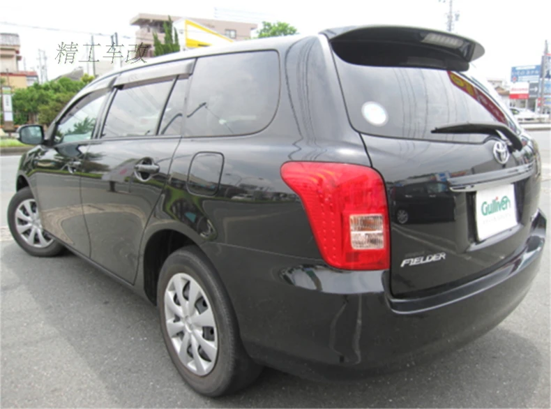 Для Toyota Corolla FIELDER 2010 2012 светодиодный спойлер заднего крыла спойлеры крыльев
