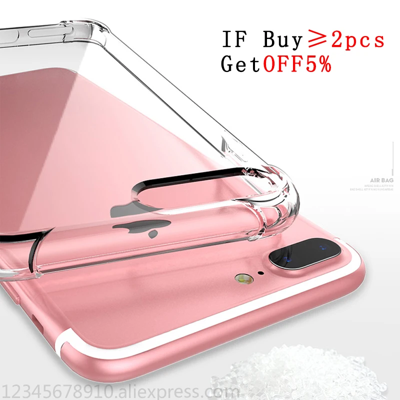 Чехол для iPhone 7 6 6S 8 Plus X Чехлы 5S 5 SE чехол бампер Conque ультра тонкий Мягкие TPU