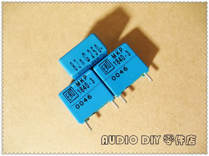 10 шт/50 шт MKP1840 серия 0 082 мкФ 250V 250v0.082uf 2% высокоточная пленка емкость 82nF823 |