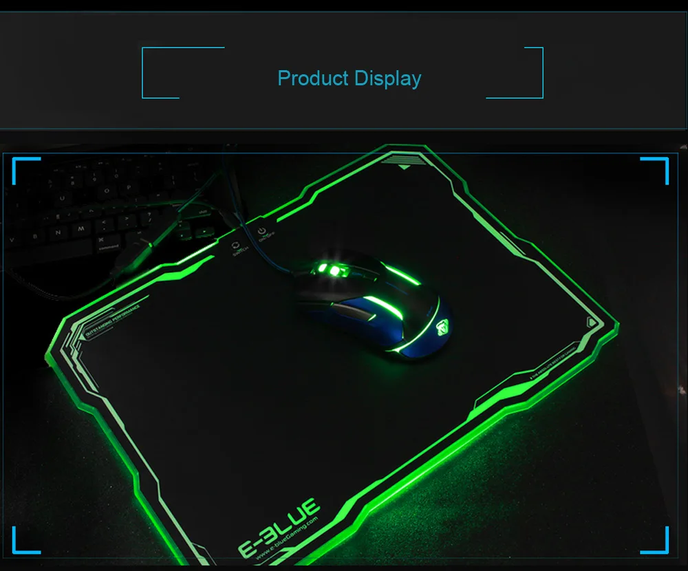 E-3LUE EMP013 Мышь Pad с RGB подсветкой для игр | Компьютеры и офис