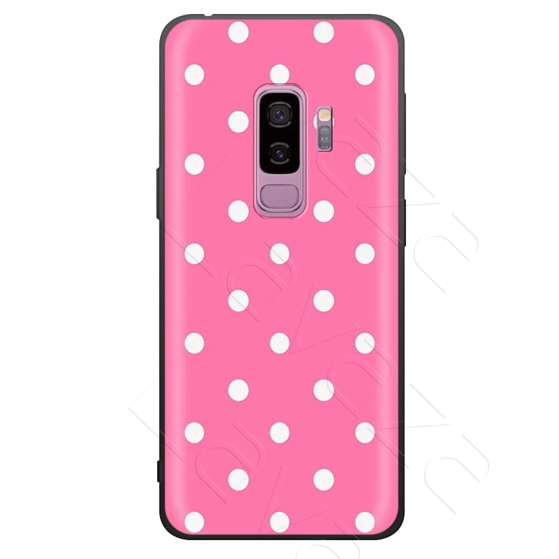 Lavaza Красный Черный Золотой горошек чехол для Samsung Galaxy Note 10 Plus A10 A30 A40 A50 A70 M20 A20 A20S A10S