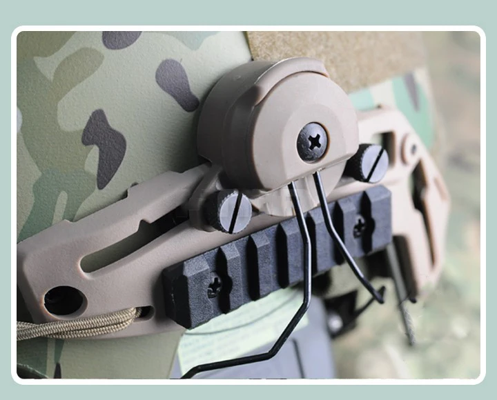 Z-Tactical Wendy EXFIL Тактический шлем рельсовый адаптер Набор для Comtac I/II держатель гарнитуры Быстрый Шлем рельс