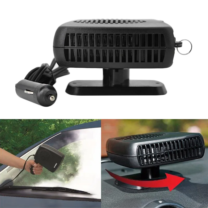Portable 2 in 1 Auto Car Heater Heating Fan Defroster Demister 12V 200W Cooling Dryer Windshield Styling | Автомобили и мотоциклы