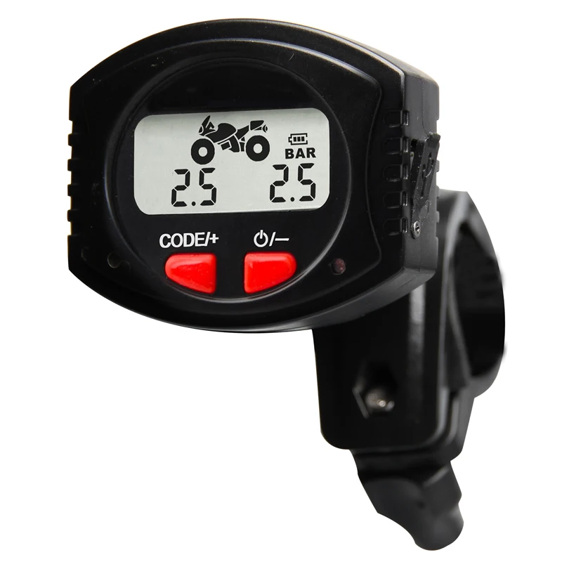 TPMS для мотоцикла подходит 2 колес водонепроницаемый заряжаемый кронштейн ЖК