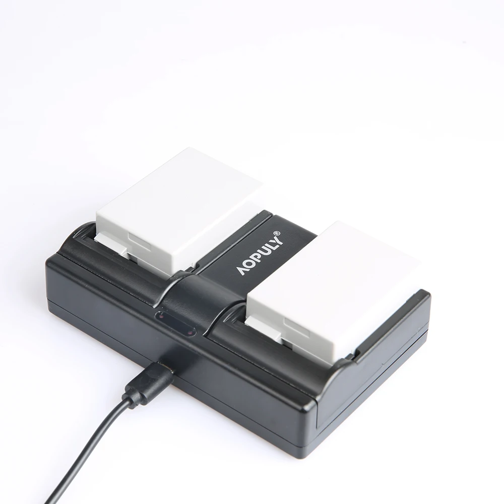 1 шт. AOPULY LP-E8 LP E8 батарея + USB двойное зарядное устройство для Canon 550D 600D 650D 700D Digital X4 X5