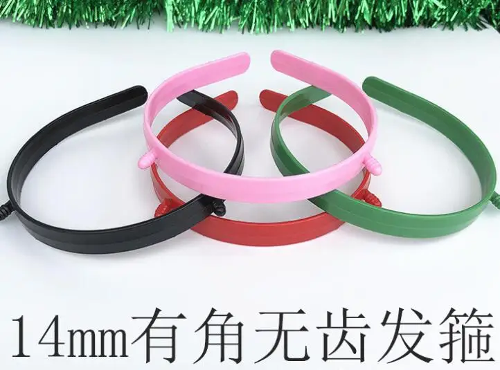 mix colors 14mm 10, 12, 15, 25 мм ширина ABS/HIPS/металл пластик для взрослых женщин повязки для волос девочек детей повязки для волос повязка для волос EH68 - Цвет: mix colors 14mm