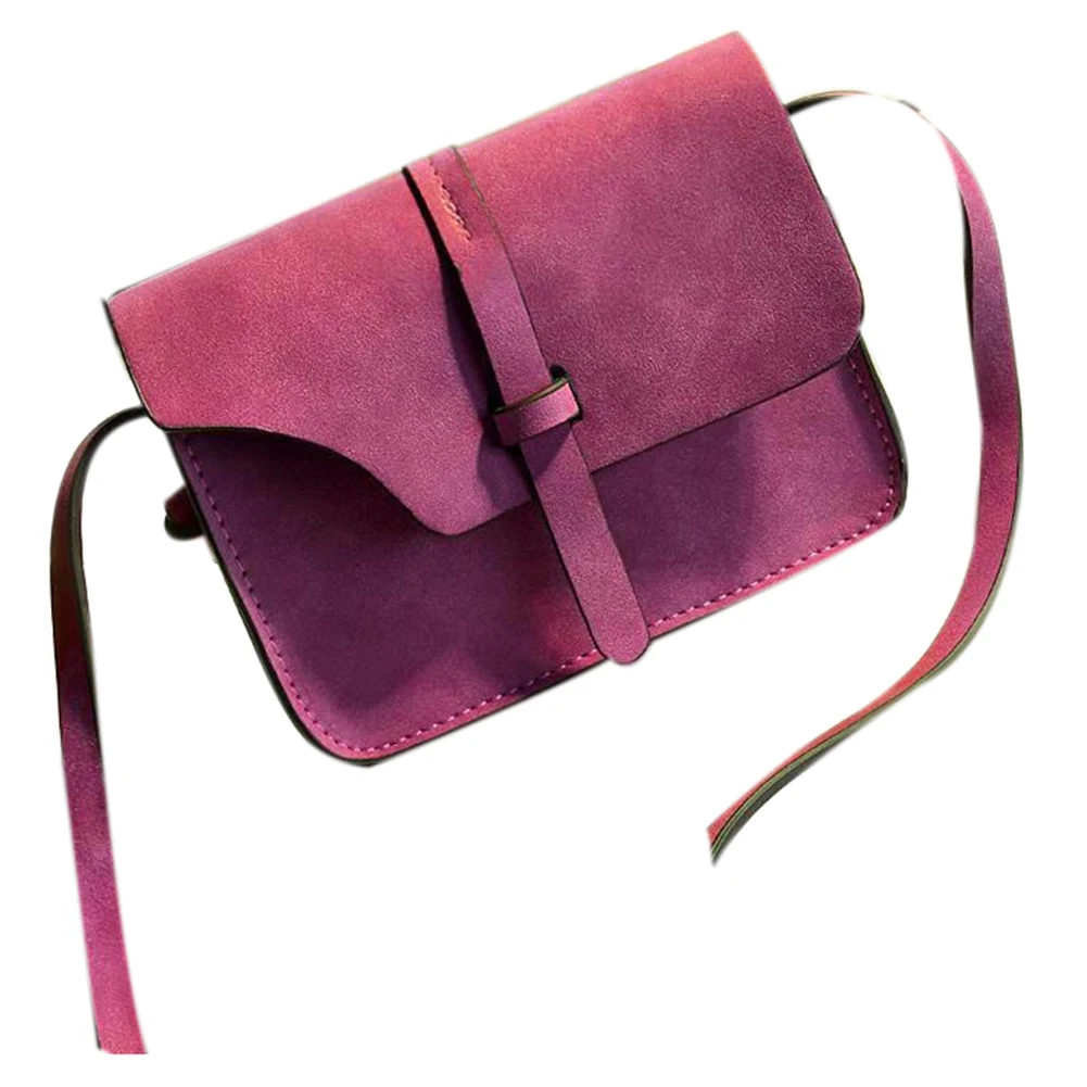 Женские сумки мессенджер FGGS винтажные Мини через плечо из нубука|women bag|mini crossbody