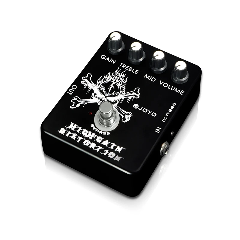 Гитарные эффекты JOYO JF-04 педаль эффектов для электрогитары с высоким коэффициентом усиления искажения металлический инструмент запасная часть Эффект педали