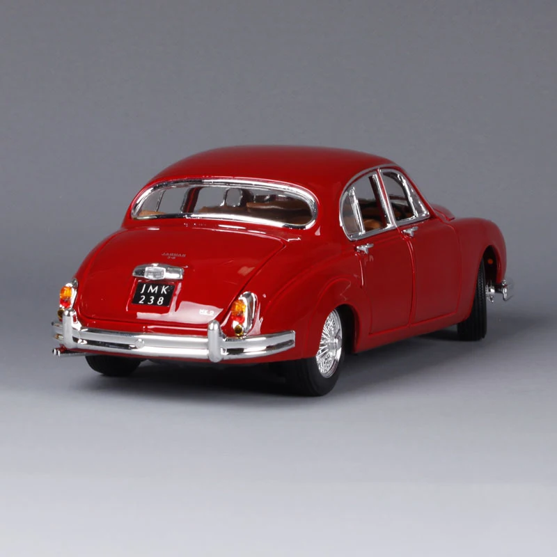1:18 литая машина 1959 Mark II красные классические автомобили сплав автомобиль