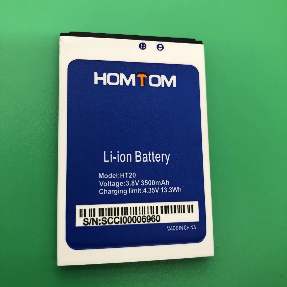 Новый 3500 мА/ч HT20 Замена Батарея для HOMTOM камень ножницы бумага 20 акумуляторная