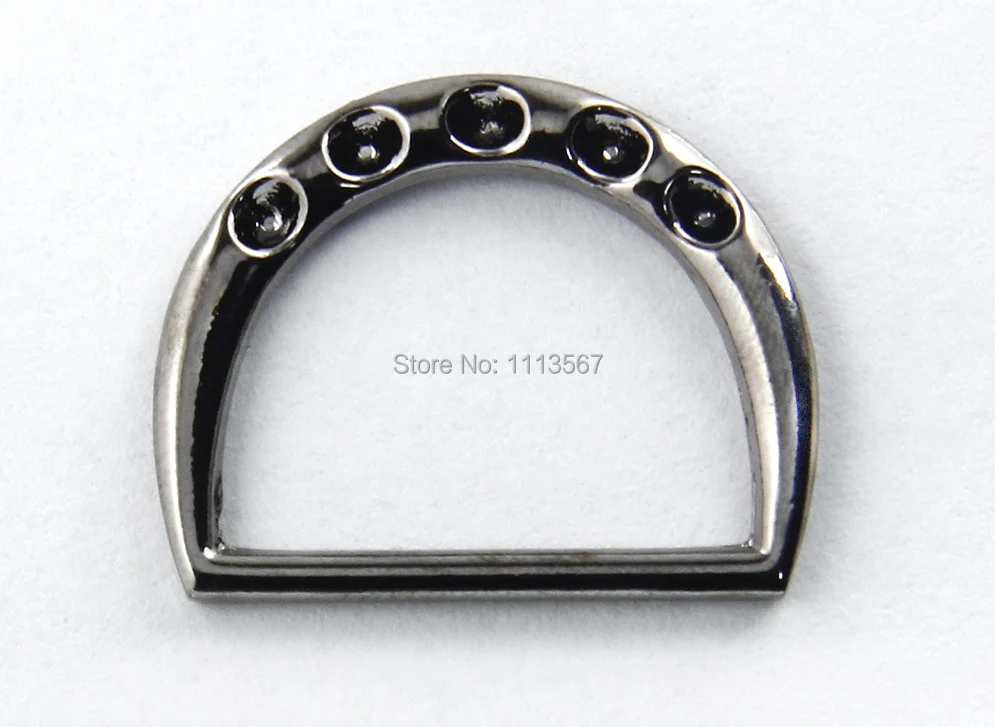 Металлические D-образные кольца-Крючки 100 шт. пряжка для ремня сумок одежды крючки