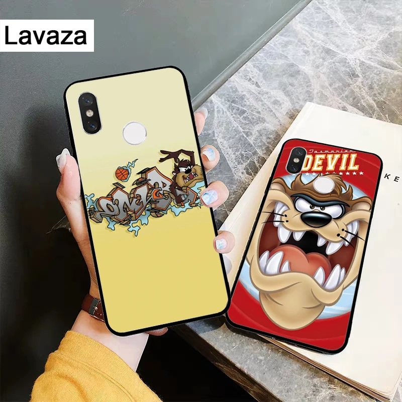Силиконовый чехол Lavaza Looney Tunes тасманианский дьявол для Xiaomi Redmi 4A 4X 5 5A 6 6A 7 7A 8 8A K20 Pro