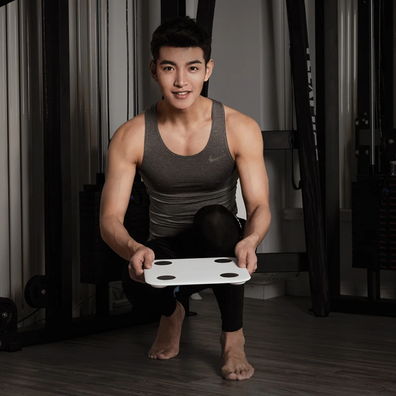 Новые оригинальные смарт весы Xiaomi Mi Body Fat Scale с приложением Mifit и монитором состава