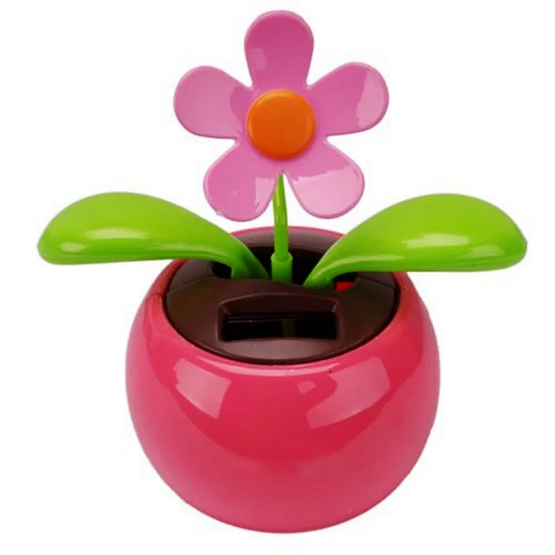 Украшение дома Солнечная энергия Цветочные растения движущиеся танцы цветочный