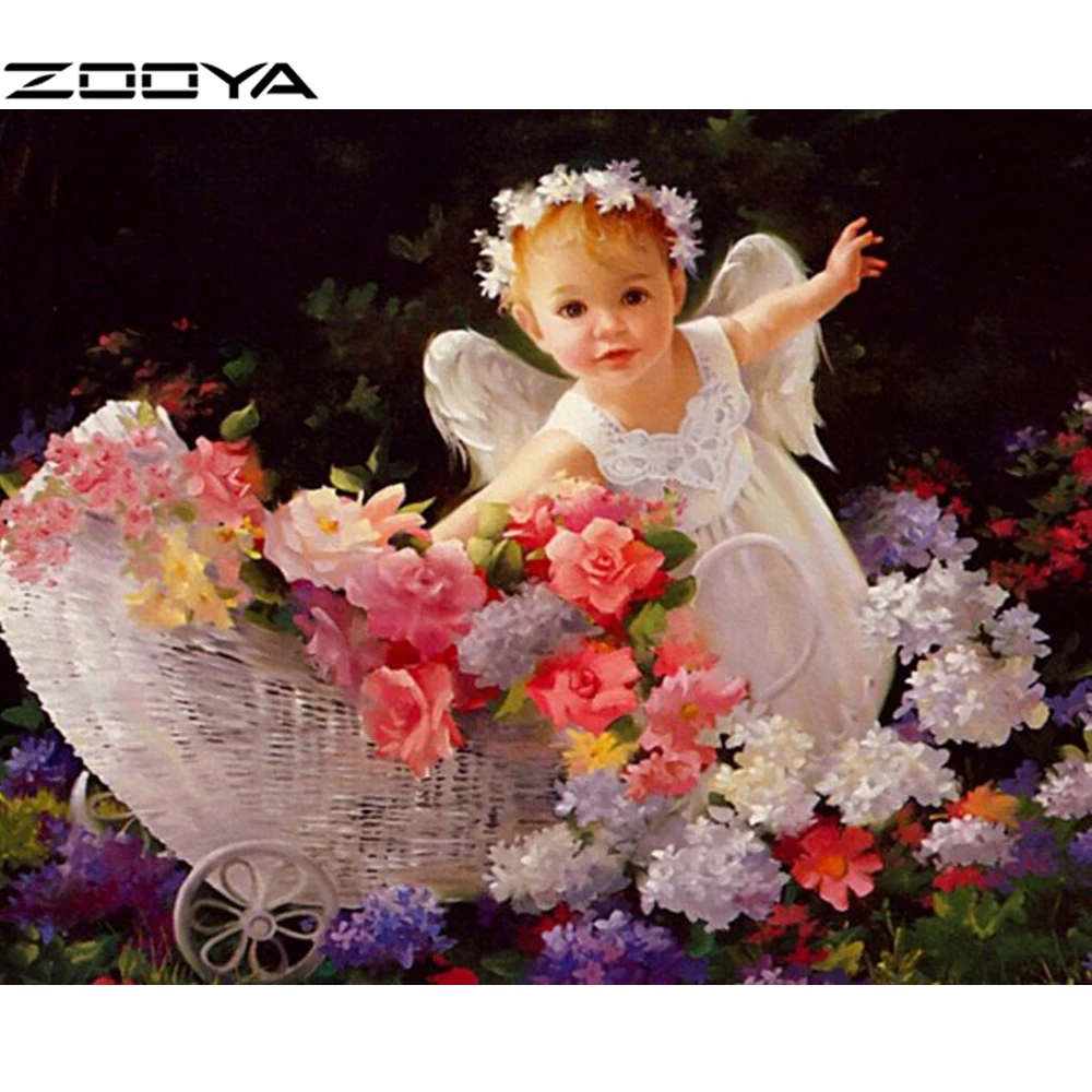 ZOOYA DIY Алмазная вышивка картина крест мозаичные картинки вышивки полная круглая