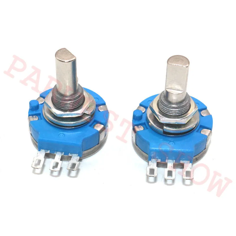 Аркадная игра RVQ24YN03 25F B502 2 шт./лот, оригинальный синий потенциометр 5K, гоночный потенциометр, аксессуары для игровых автоматов