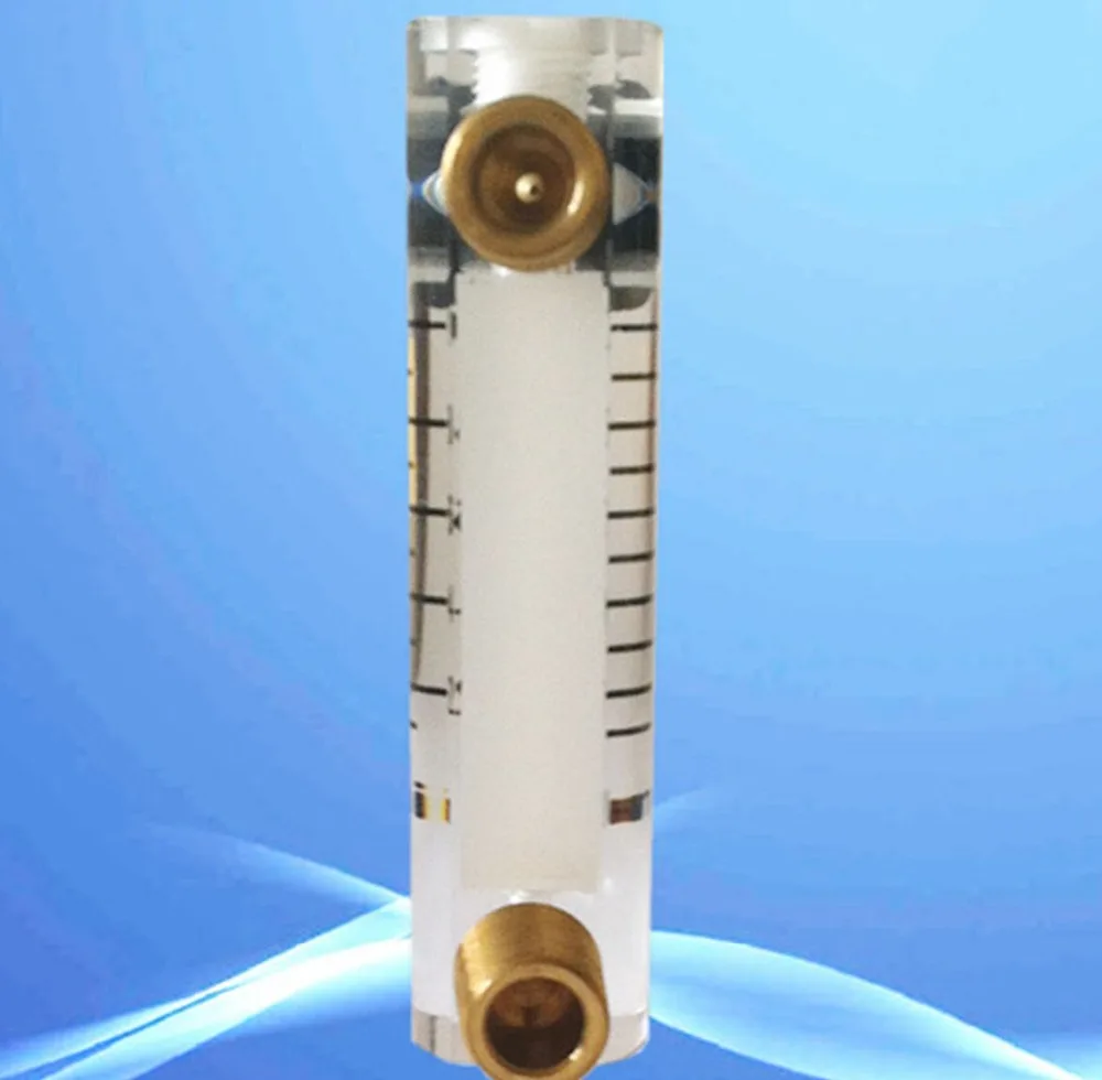 Расходомер воздуха LPM пластиковый расходомер с регулирующим клапаном для