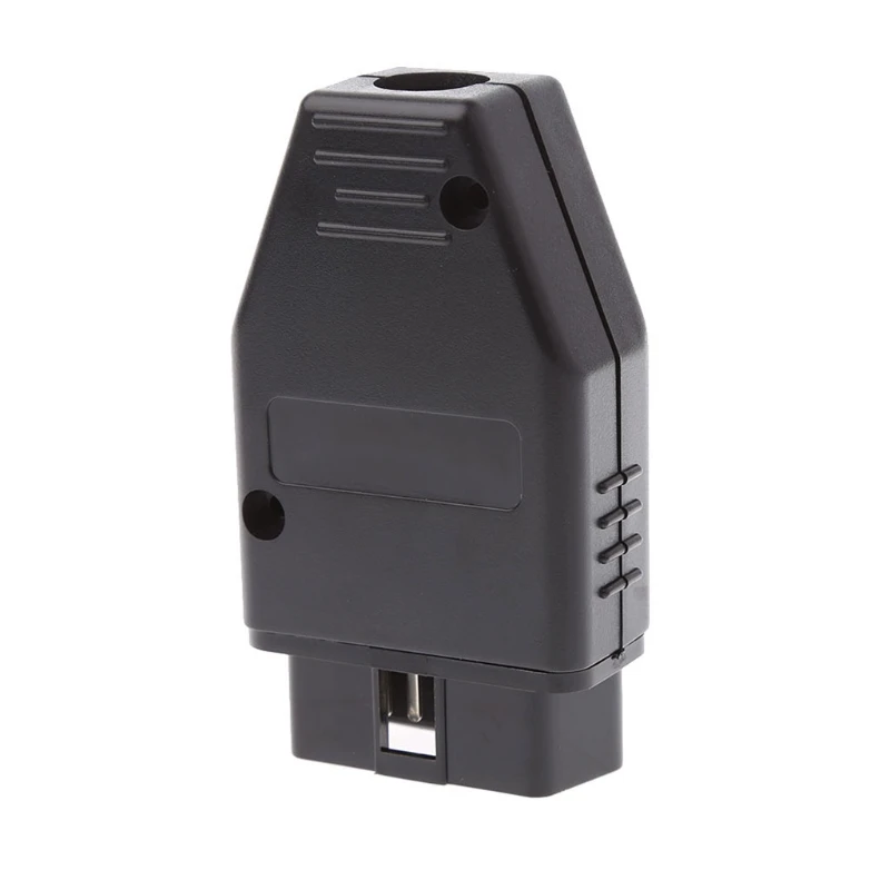 Universal OBD2 16Pin Male Connector Plug Wiring Car Auto Diagnostic Tool |