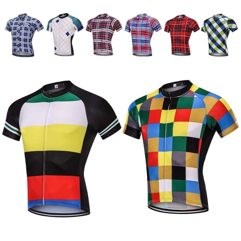 Фабричные трикотажные рубашки для езды на велосипеде одежда верховой с
