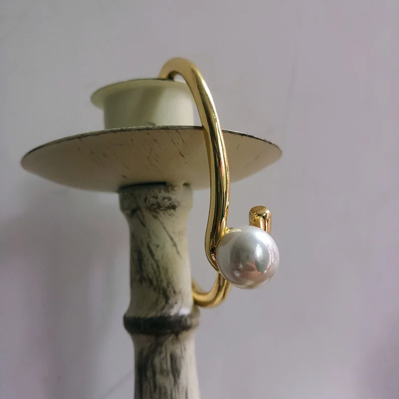 WTLTC барочные простые перламутровые браслеты для женщин металлические запястья