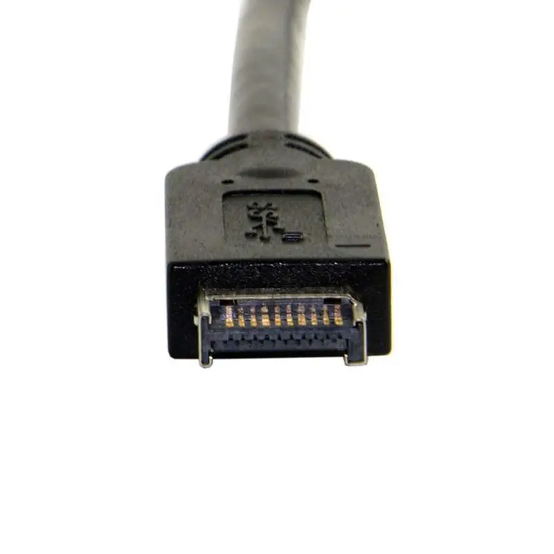 USB 3 1 Разъем передней панели для C типа Женский удлинитель с винт крепления 40 см| |