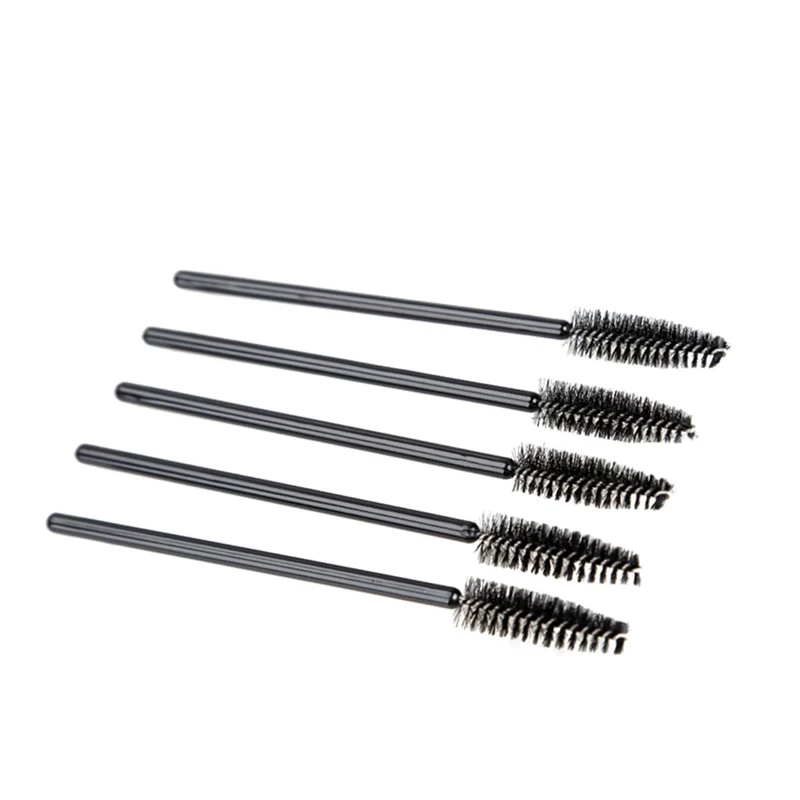 

Hot sale 100Pcs One-Off Disposable Eyelash Brush Mini Mascara Wand Applicator Makeup Tools