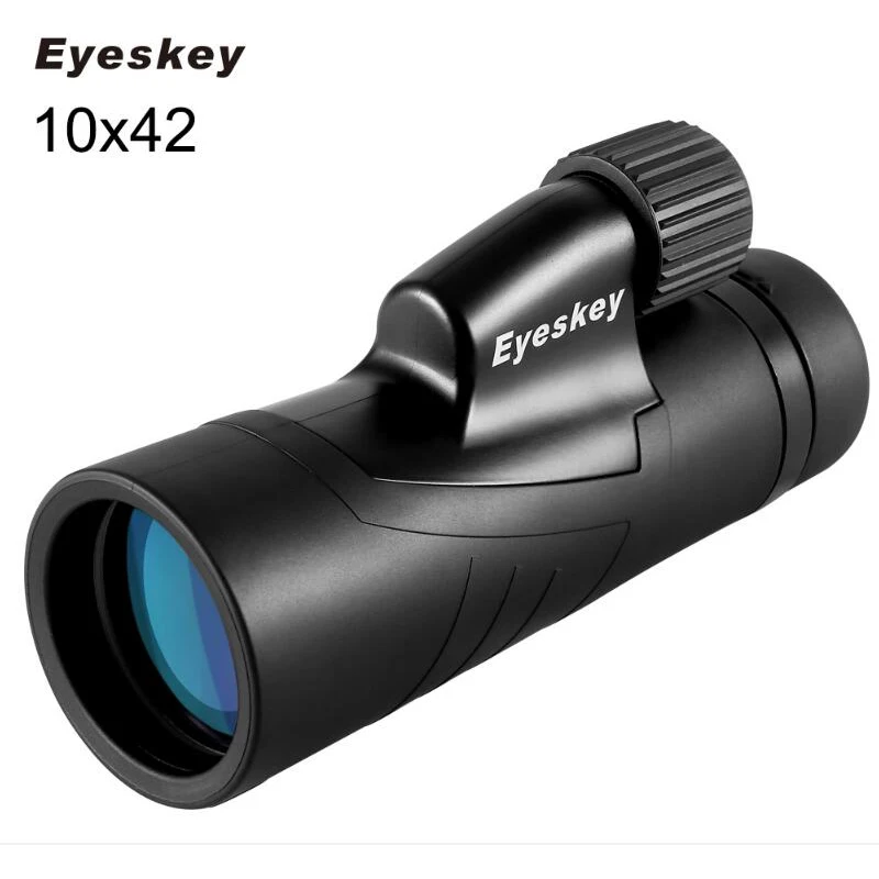 

High Power 10x42 Monocular Telescope Bak4 Prism Optics Outdoor Camping Hunting Spotting Scope Optical Lens Waterproof Binoculars