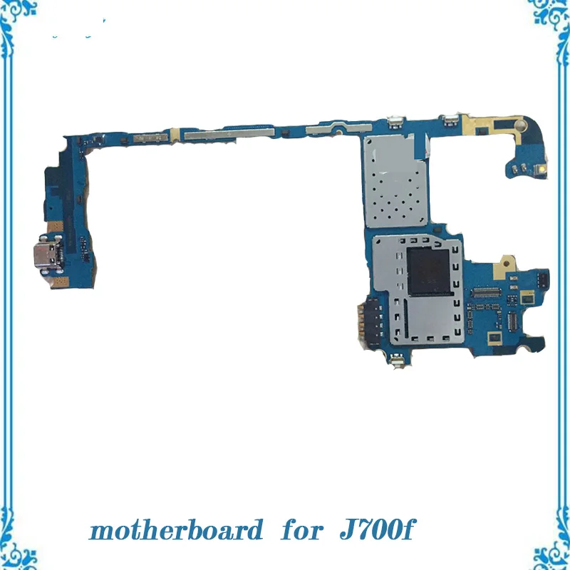 Разблокированная материнская плата с двойной картой для Samsung galaxy j7 j700f замена
