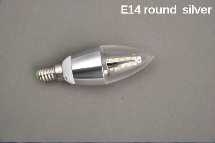 10 шт. 5 Вт 7 светодиодные Свечи E14/E27 SMD 2835 Светодиодные лампы 220В круглый/fire тип 360
