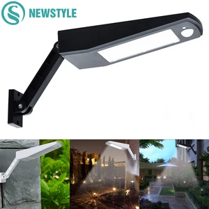 Беспроводные светодиодные фонари на солнечной батарее, 4860 светодиодов, уличный декор, водонепроницаемый настенный светильник на солнечной батарее с пассивным ИК датчиком движения для сада, улицы, солнечные фонари