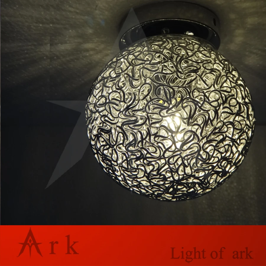 Светильник ark оригинальный новый современный серебристый алюминиевый