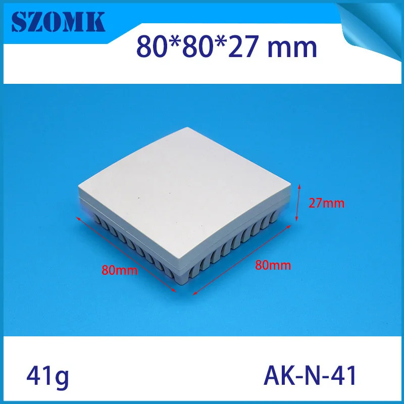 Пластиковая коробка для электроники диаметром 80*80*27 мм|box for|box for electronicboxes electronic