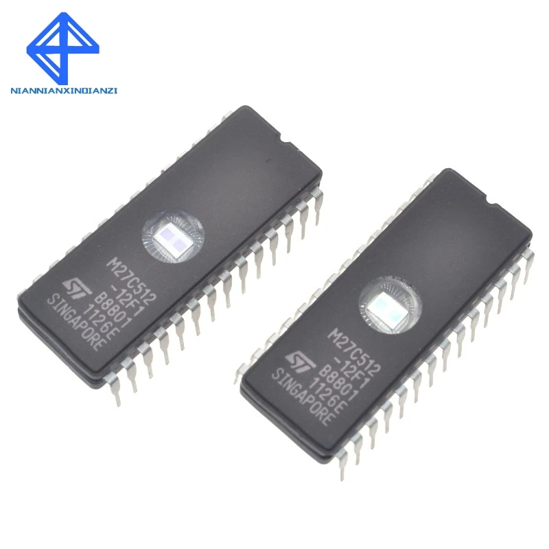 10 шт. ST M27C512-12F1 27C512 DIP-28 EPROM IC чипы привода IC