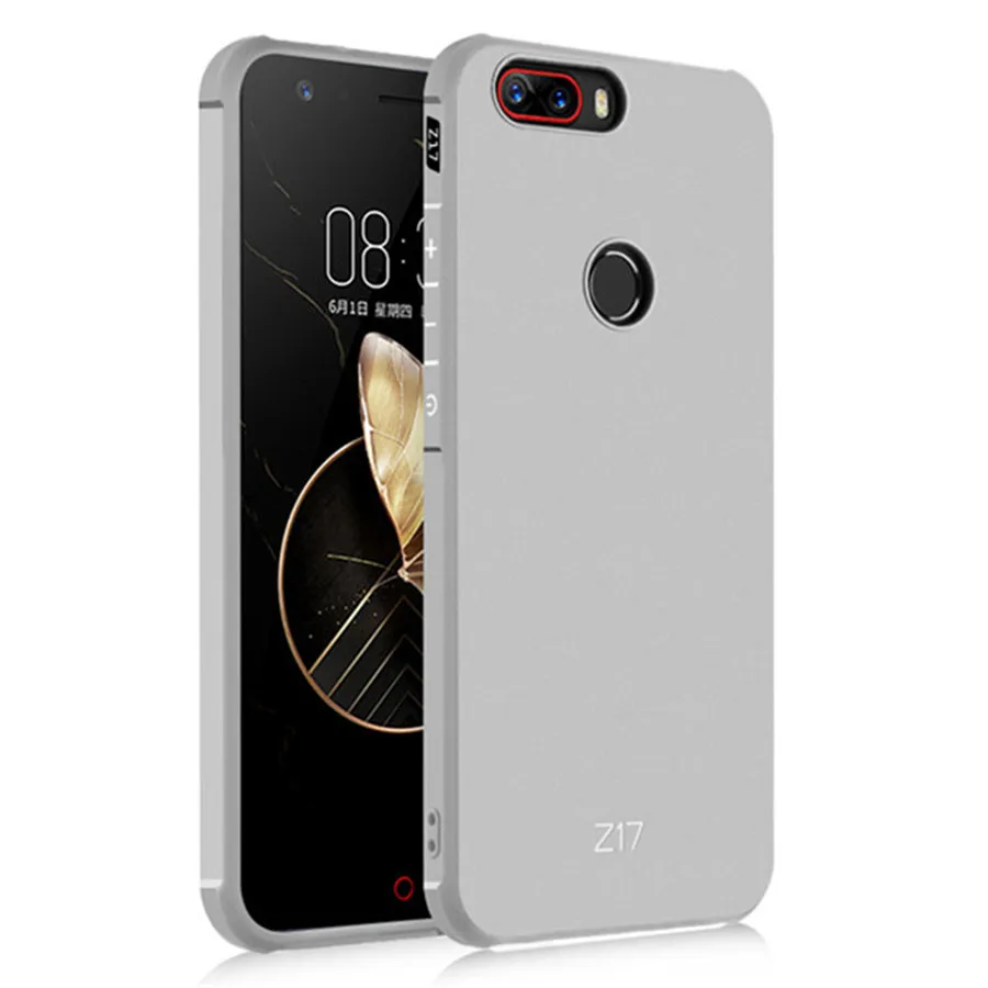 HOTSWEI чехол для zte Nubia Z17 mini s Высокое Качество Тонкая Резиновая Броня