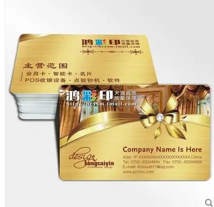 

2018 high quality transparent plastic pvc business card/pvc business card printing /pvc card