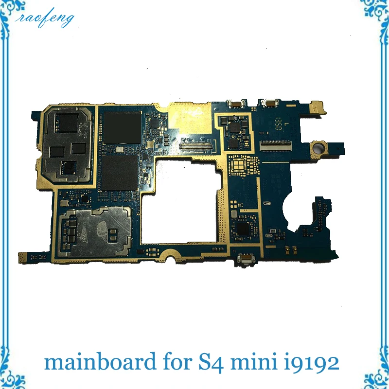 Разблокированная материнская плата Raofeng для Samsung galaxy S4 mini i9192 полнофункциональная