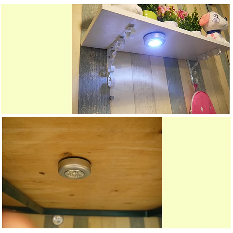 

1PC 3LED Night Light Body Motion Sensor Activated Closet Corridor Cabinet Led Light Wall Light Induction Lamp