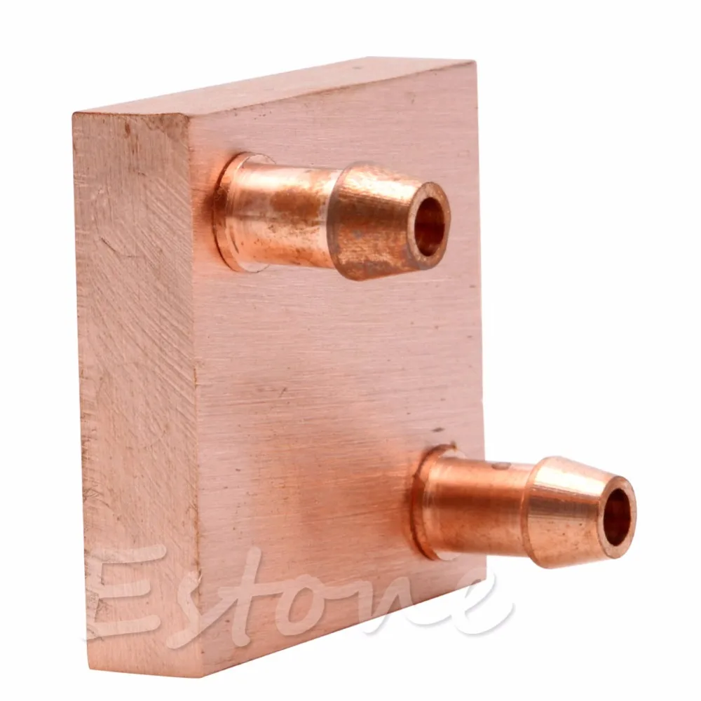 Медный радиатор охлаждаемый блок водяного охлаждения для GPU CPU Радиатор