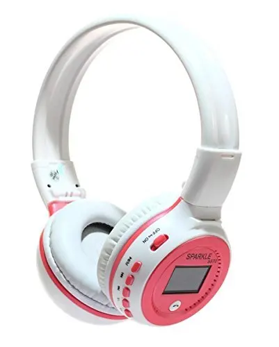 B570 LCD Беспроводная Bluetooth гарнитура FM стерео экран TF карта с микрофоном Поддержка