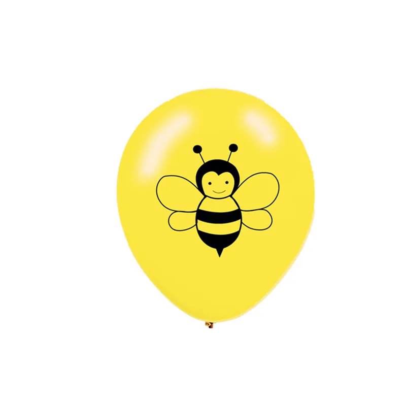 Leeiu 12 дюймов мультфильм животных пчела латексные шары Baby Shower детский день