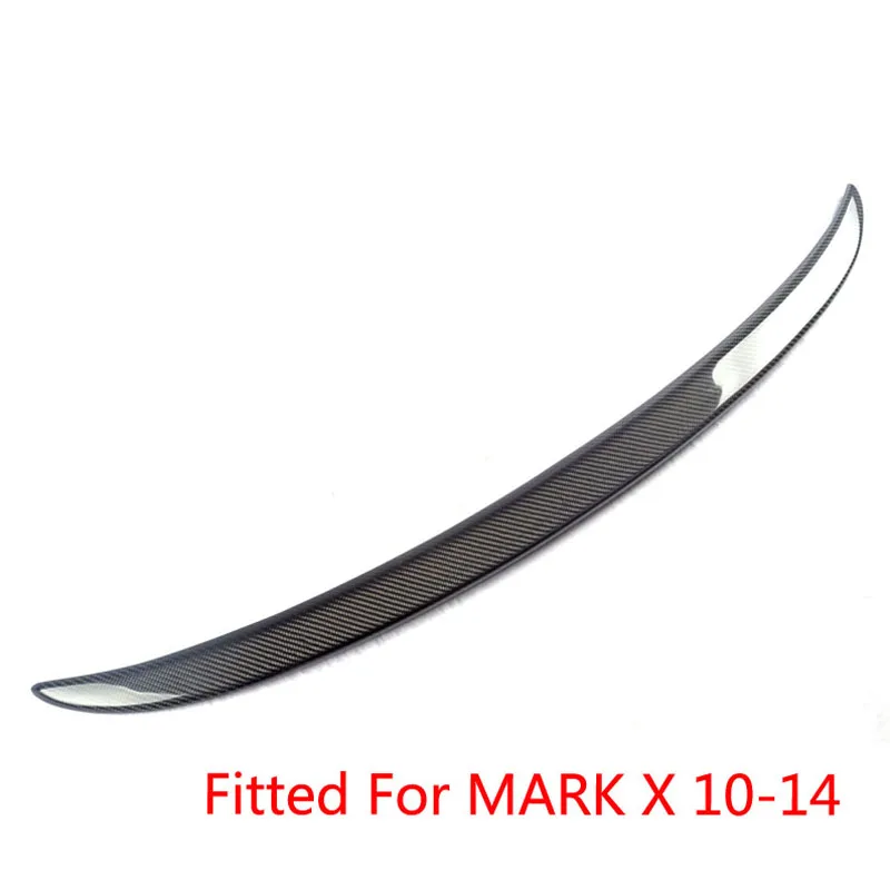 Задний спойлер из углеродного волокна для багажника Toyota Reiz Mark X 2010 2014|trunk spoiler|carbon